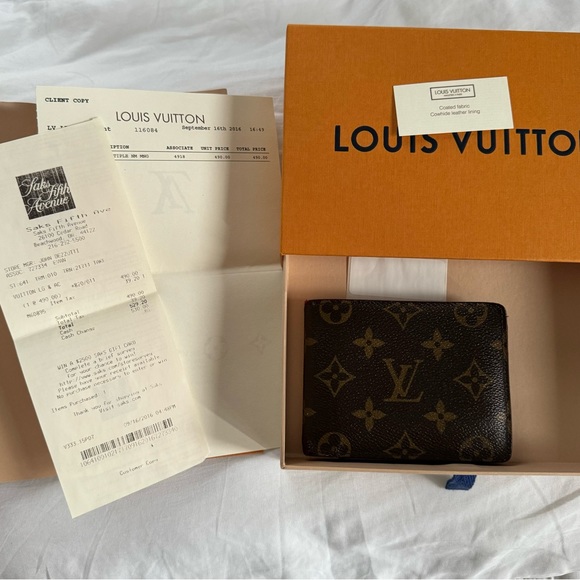 Louis Vuitton Men’s Multiple Monogram Wallet - Picture 1 of 4